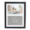 Expressions™ 2 Opening 4" x 6" Black Collage Frame by Studio Décor®